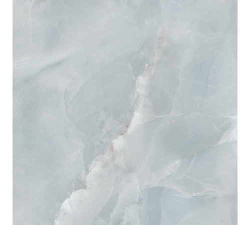 Керамогранит Delacora 6060ONB06 Onyx Breez Sugar 60x60 голубой лаппатированный под оникс