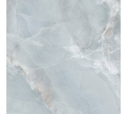 Керамогранит Delacora 6060ONB06 Onyx Breez Sugar 60x60 голубой лаппатированный под оникс