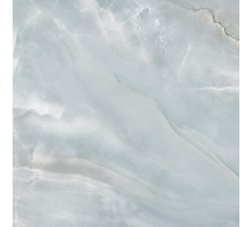 Керамогранит Delacora 6060ONB06 Onyx Breez Sugar 60x60 голубой лаппатированный под оникс