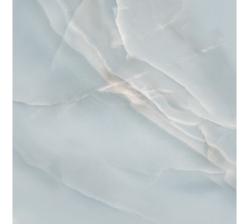 Керамогранит Delacora 6060ONB06 Onyx Breez Sugar 60x60 голубой лаппатированный под оникс