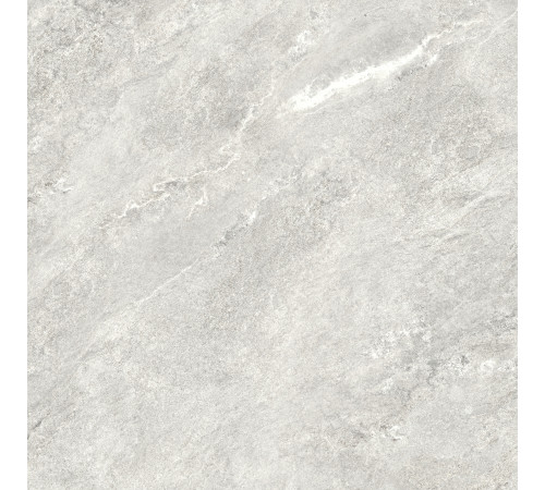 Керамогранит LCM 8080AJA15M Ajax Gray 80x80 серый глазурованный матовый / карвинг под мрамор