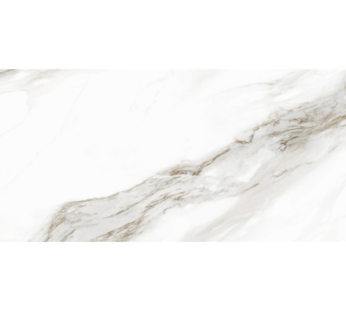 Керамогранит Delacora D120210M Calacatta Andrea 60x120 белый матовый / карвинг под мрамор