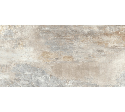 Керамогранит Delacora D120220L Centro Color 60x120 бежевый / серый лаппатированный под металл