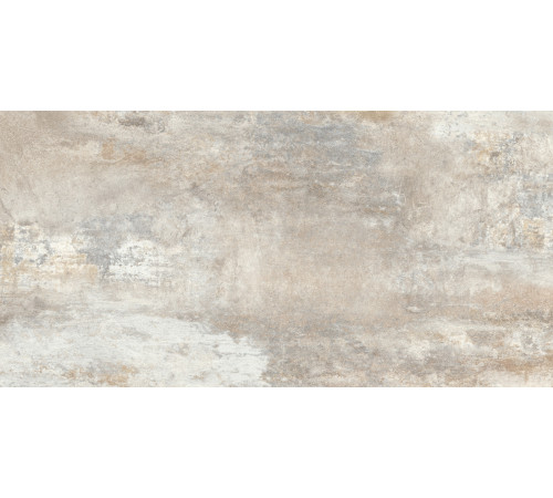 Керамогранит Delacora D120220L Centro Color 60x120 бежевый / серый лаппатированный под металл