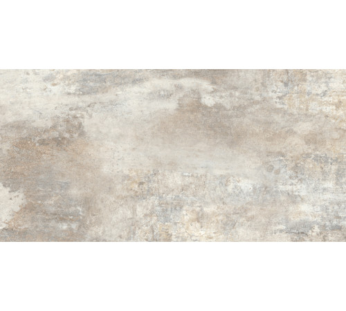 Керамогранит Delacora D120220L Centro Color 60x120 бежевый / серый лаппатированный под металл