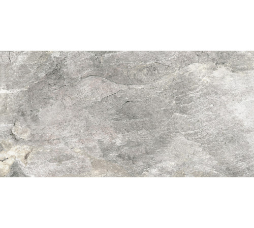 Керамогранит Delacora D120226L Stoncrete Gray 60x120 серый лаппатированный под камень