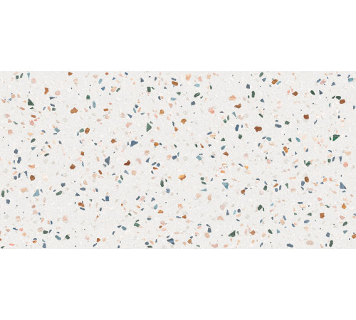 Керамогранит Delacora D12047M Arts Color 60x120 белый матовый под терраццо