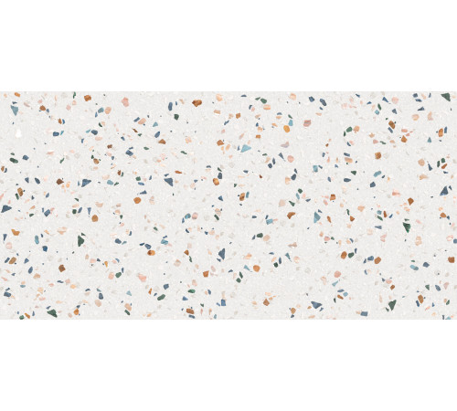 Керамогранит Delacora D12047M Arts Color 60x120 белый матовый под терраццо
