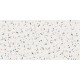 Керамогранит Delacora D12047M Arts Color 60x120 белый матовый под терраццо