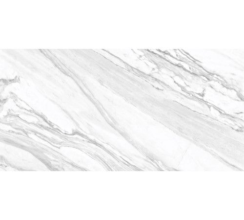 Керамогранит Delacora D12065M Statuary Venato 60x120 белый матовый под мрамор