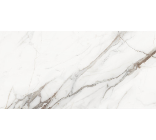 Керамогранит Delacora D30020M Carrara Cersei 30x60 белый / серый матовый карвинг под мрамор