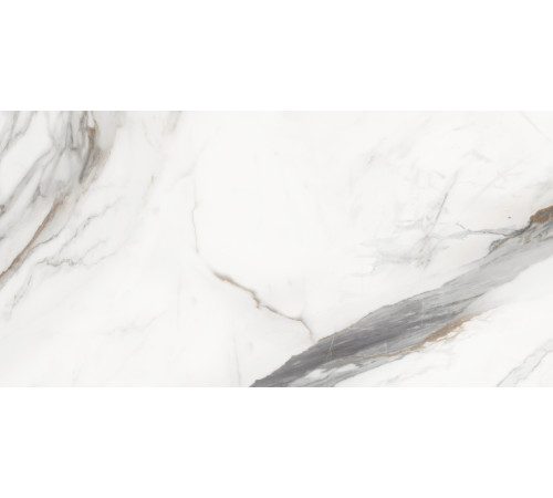 Керамогранит Delacora D30020M Carrara Cersei 30x60 белый / серый матовый карвинг под мрамор
