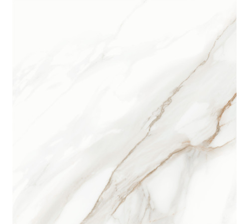 Керамогранит New Trend D60210M Calacatta Andrea 60x60 белый матовый / карвинг под мрамор