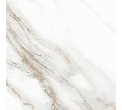 Керамогранит New Trend D60210M Calacatta Andrea 60x60 белый матовый / карвинг под мрамор