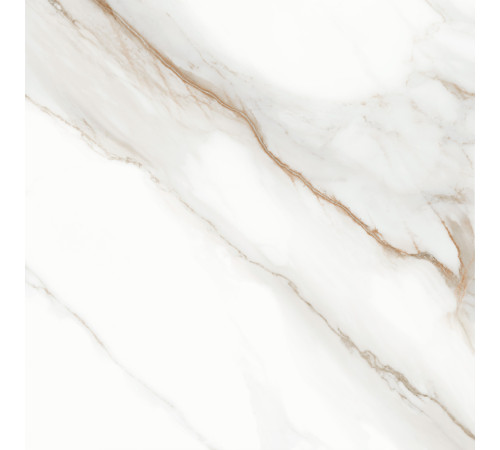 Керамогранит New Trend D60210M Calacatta Andrea 60x60 белый матовый / карвинг под мрамор
