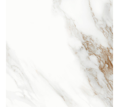 Керамогранит New Trend D60210M Calacatta Andrea 60x60 белый матовый / карвинг под мрамор