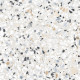 Керамогранит Alma Ceramica GFA57TRZ07L Terrazzo 57x57 белый лаппатированный под камень