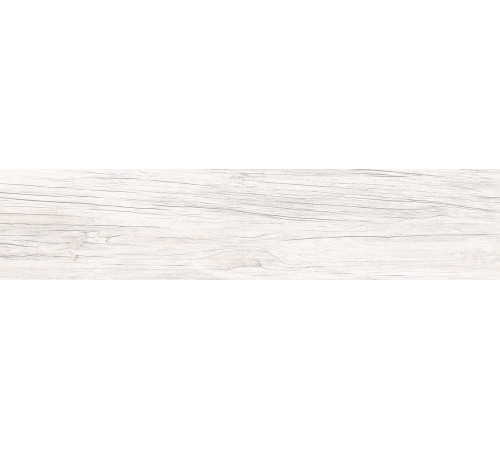 Керамогранит Alma Ceramica GFA92GRN00R Grinda 90x20 белый глазурованный матовый под дерево / паркет