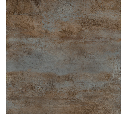 Керамогранит Alma Ceramica GFU04OXD40R Oxide 60x60 голубой / коричневый сахарный под металл
