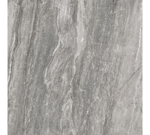 Керамогранит Alma Ceramica GFU04TVT70R Travertino 60x60 серый сахарный под камень