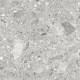 Керамогранит Alma Ceramica GFU6060HOL70R Holly 60x60 серый глазурованный матовый под камень / терраццо