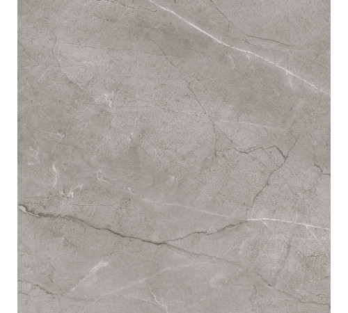 Керамогранит Alma Ceramica GFU6060RKL77R Rock Line 60x60 серый глазурованный матовый / карвинг / противоскользящий под камень