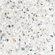 Керамогранит Alma Ceramica GFU6060TRZ07L Terrazzo 60x60 белый / бежевый лаппатированный под камень / терраццо