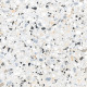 Керамогранит Alma Ceramica GFU6060TRZ07L Terrazzo 60x60 белый / бежевый лаппатированный под камень / терраццо