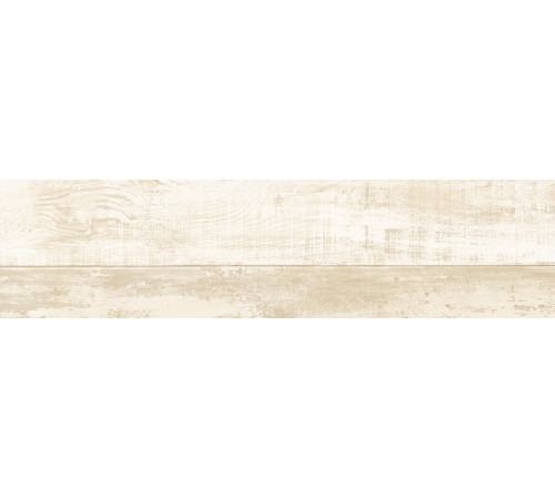 Керамогранит New Trend GP1560SHA01 Shabby Crema 15.1x60.2 бежевый / белый матовый / рельефный под дерево