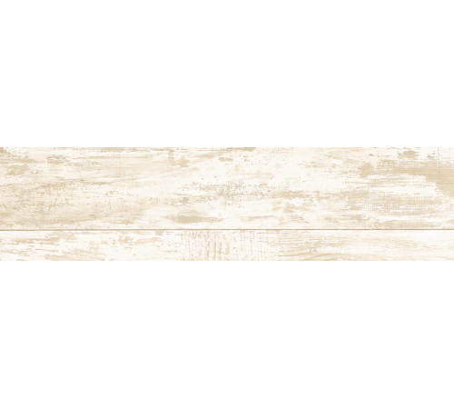 Керамогранит New Trend GP1560SHA01 Shabby Crema 15.1x60.2 бежевый / белый матовый / рельефный под дерево