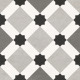 Керамогранит New Trend GP2020DNN05 Design Art Emilio 20x20 микс матовый с орнаментом