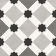 Керамогранит New Trend GP2020DNN05 Design Art Emilio 20x20 микс матовый с орнаментом