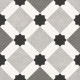 Керамогранит New Trend GP2020DNN05 Design Art Emilio 20x20 микс матовый с орнаментом