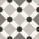Керамогранит New Trend GP2020DNN05 Design Art Emilio 20x20 микс матовый с орнаментом