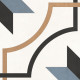 Керамогранит New Trend GP2020DNN99 Design Art Fabia 20x20 микс матовый с орнаментом