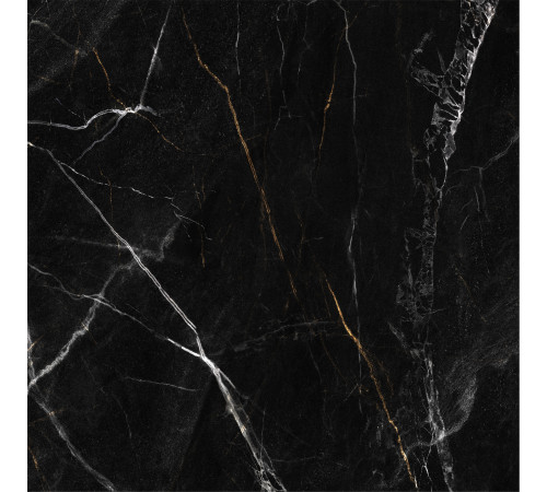 Керамогранит New Trend GP2020DNS99 Design Art Stone Marquina 20x20 черный матовый под мрамор