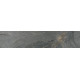 Керамогранит Delacora GP2090SNN25L Santorini Graphite 20x90 графит лаппатированный / рельефный под камень