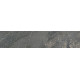 Керамогранит Delacora GP2090SNN25L Santorini Graphite 20x90 графит лаппатированный / рельефный под камень