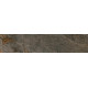 Керамогранит Delacora GP2090SNN31L Santorini Bronze 20x90 коричневый лаппатированный / рельефный под камень
