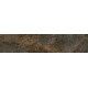 Керамогранит Delacora GP2090SNN31L Santorini Bronze 20x90 коричневый лаппатированный / рельефный под камень