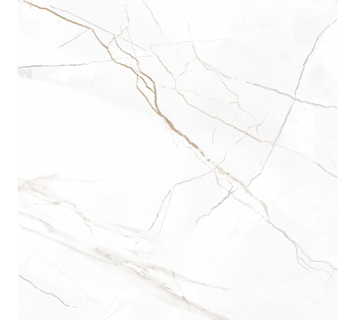 Керамогранит New Trend GP40SAM00L Sanremo White 60x60 белый лаппатированный под мрамор