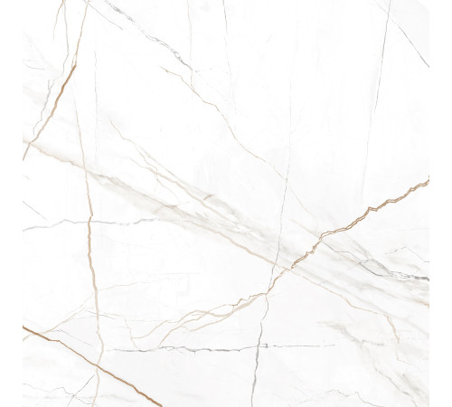 Керамогранит New Trend GP40SAM00L Sanremo White 60x60 белый лаппатированный под мрамор