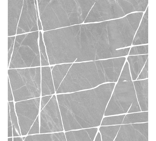 Керамогранит New Trend GP6CHS15 Chicago Gray 41x41 белая / серая матовая полосы