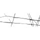 Плитка настенная Chicago White Rock WT11CHR00 200x600x7.5 Глянцевая