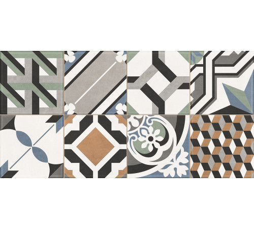 Плитка настенная Design Art Mix 1 WT36DST55 300x600x9 Матовая