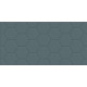 Плитка настенная Edelweiss Hexagon Blue WT36EDW23 300x600x9 Матовая