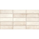Плитка настенная Elbrus Brick Crema WT36ELR11 300x600x9 Матовая