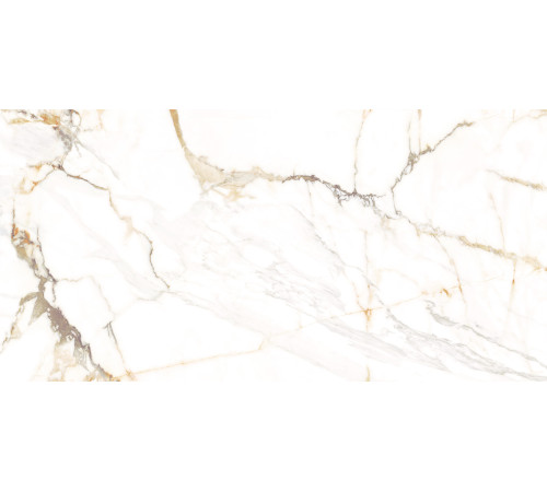 Плитка настенная Detroit Calacatta Gold WT9DET11 249x500x8.5 Глянцевая