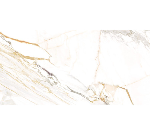 Плитка настенная Detroit Calacatta Gold WT9DET11 249x500x8.5 Глянцевая
