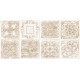 Плитка настенная Village Patchwork WT9VIE11 249x500x8.5 Матовая